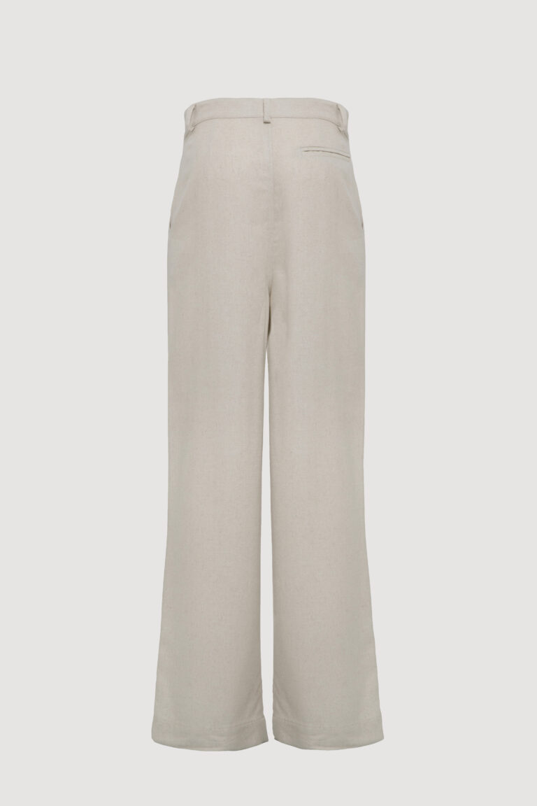 Loose linen fit pants, regular waist 4