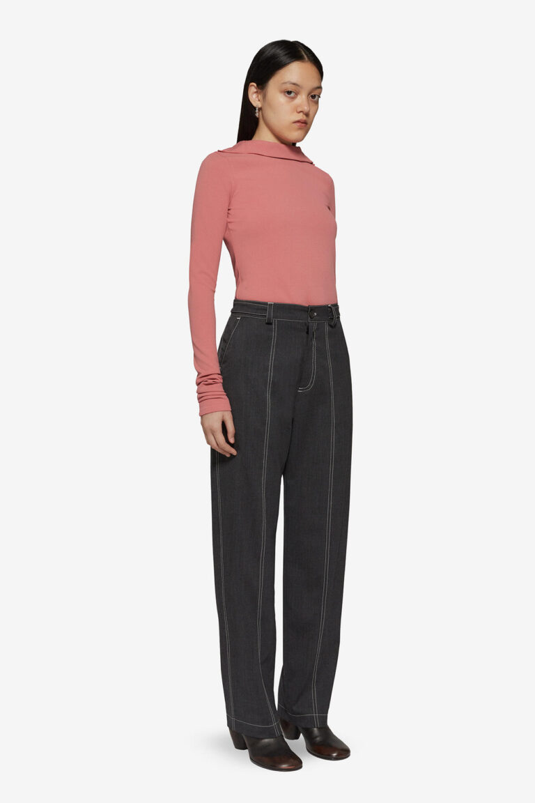 Loose fit pants, regular waist 2