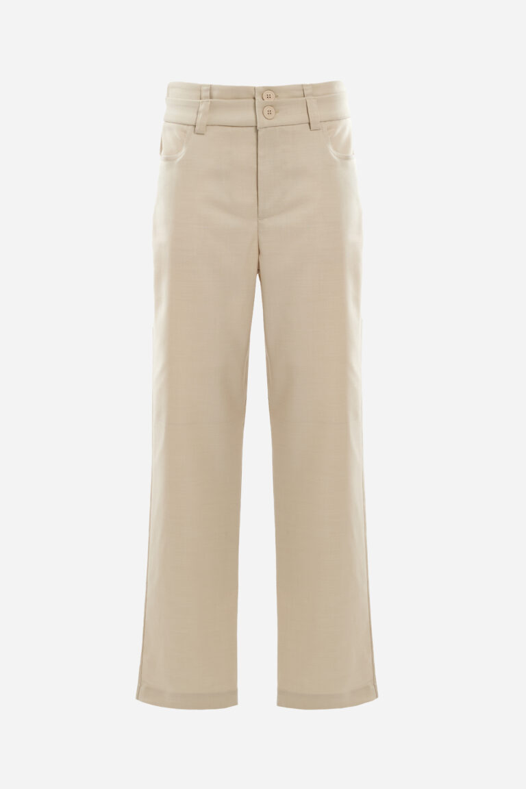 Mid-rise trousers 4