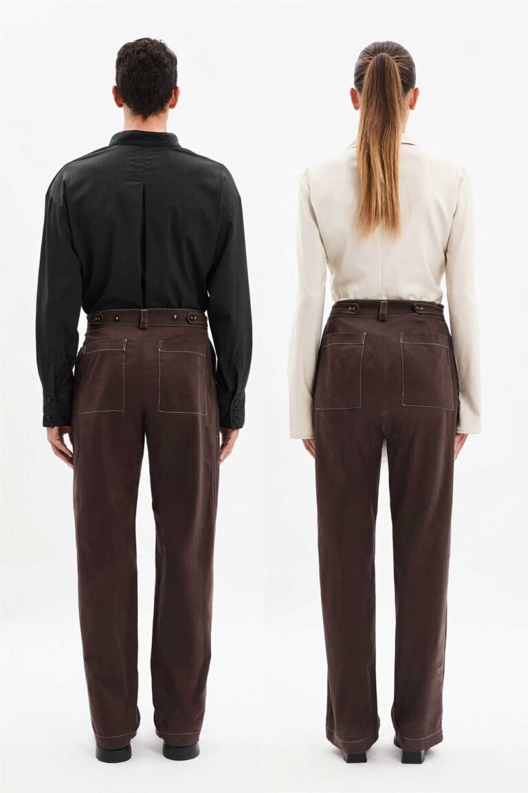 Loose fit pants, regular waist 3