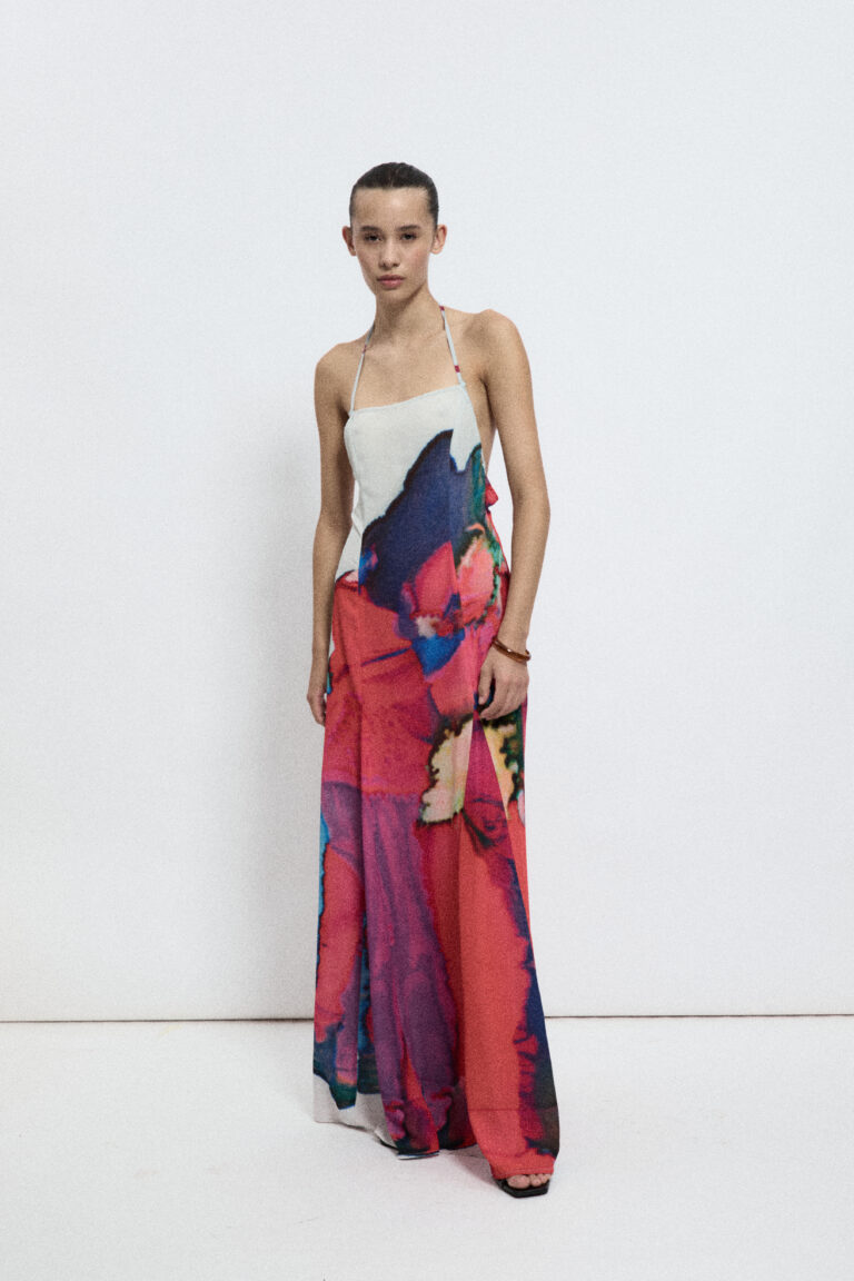 Slipped dress